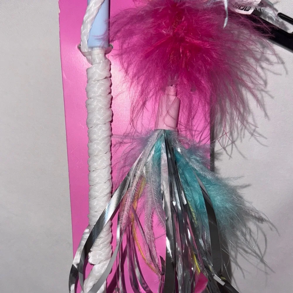 Catstages Spurrring Packs Tail Teaser Easter Wand Cat Toy
